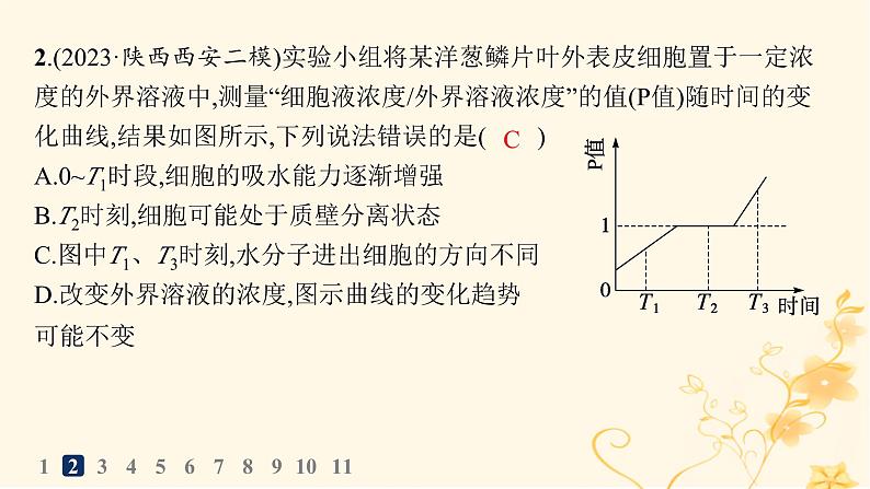 适用于新高考新教材2024版高考生物二轮复习专题突破练9实验与探究课件第5页