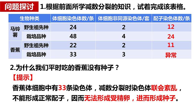 人教版高中生物必修二5.2染色体变异（第1课时）课件+同步分层练习（含答案解析）03