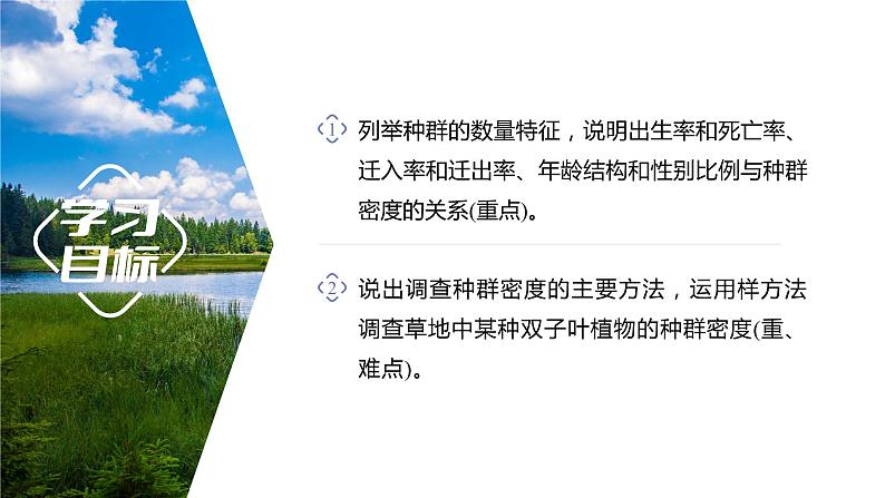 1.1 种群的数量特征-2023-2024学年高二生物人教版选择性必修2课件第2页