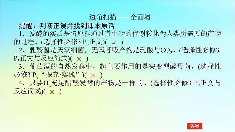 新教材2024高考生物二轮专题复习专题七生物技术与工程第1讲发酵工程课件第6页