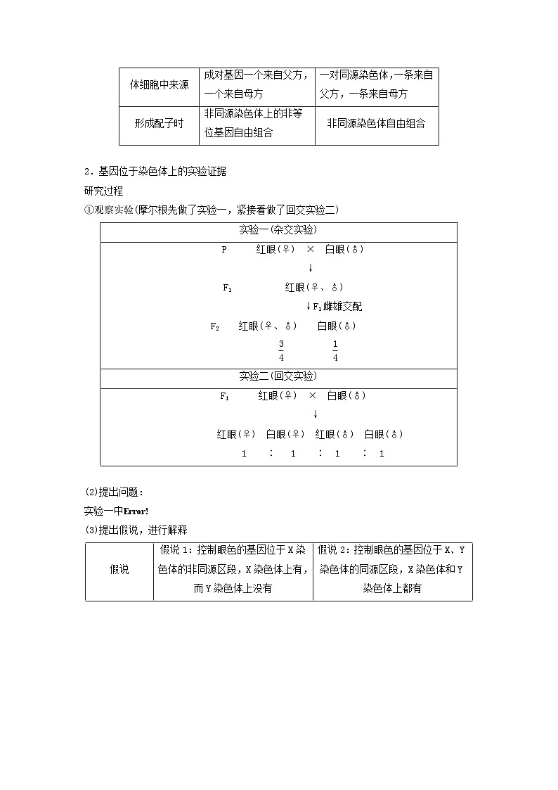 专题16 基因在染色体上、伴性遗传和人类遗传病（串讲）（解析版）第2页