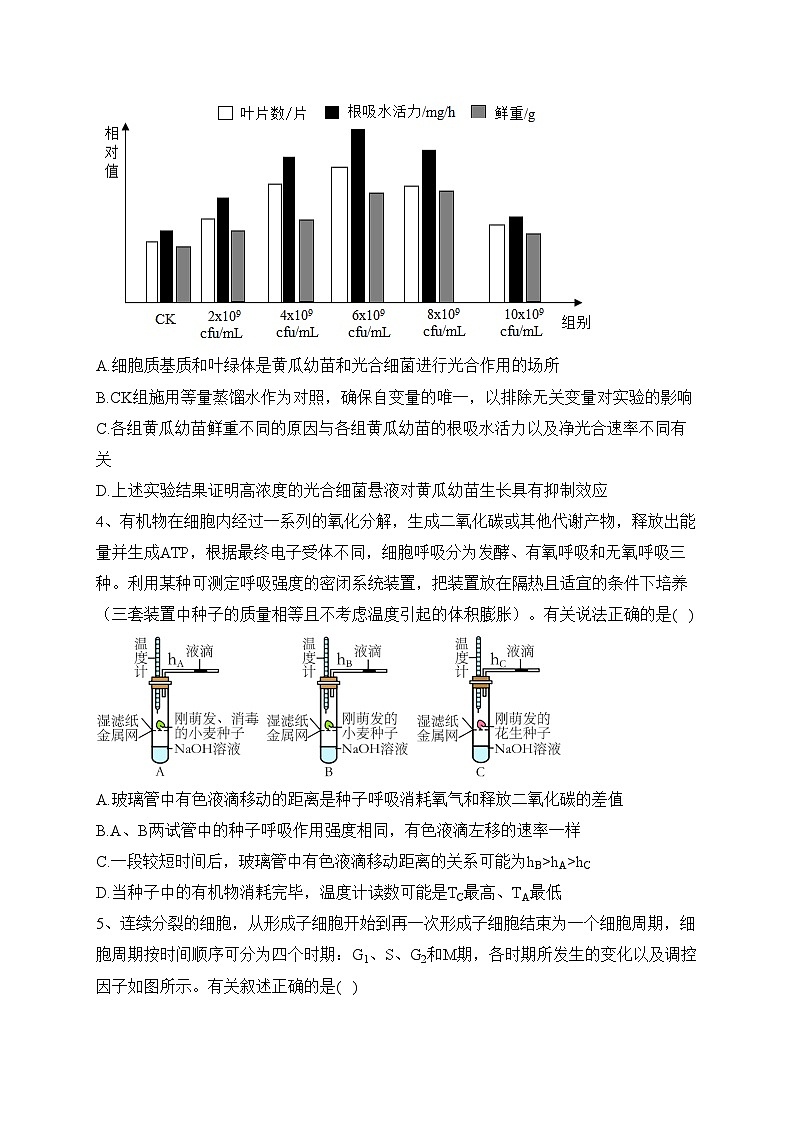湖北省恩施州多校2023-2024学年高二上学期期中生物试卷(含答案)02