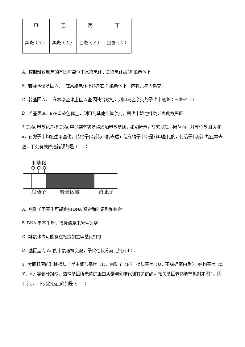 2023-2024学年湖北省武汉市华中师范大学第一附属中学高三上学期期中生物试题含解析03