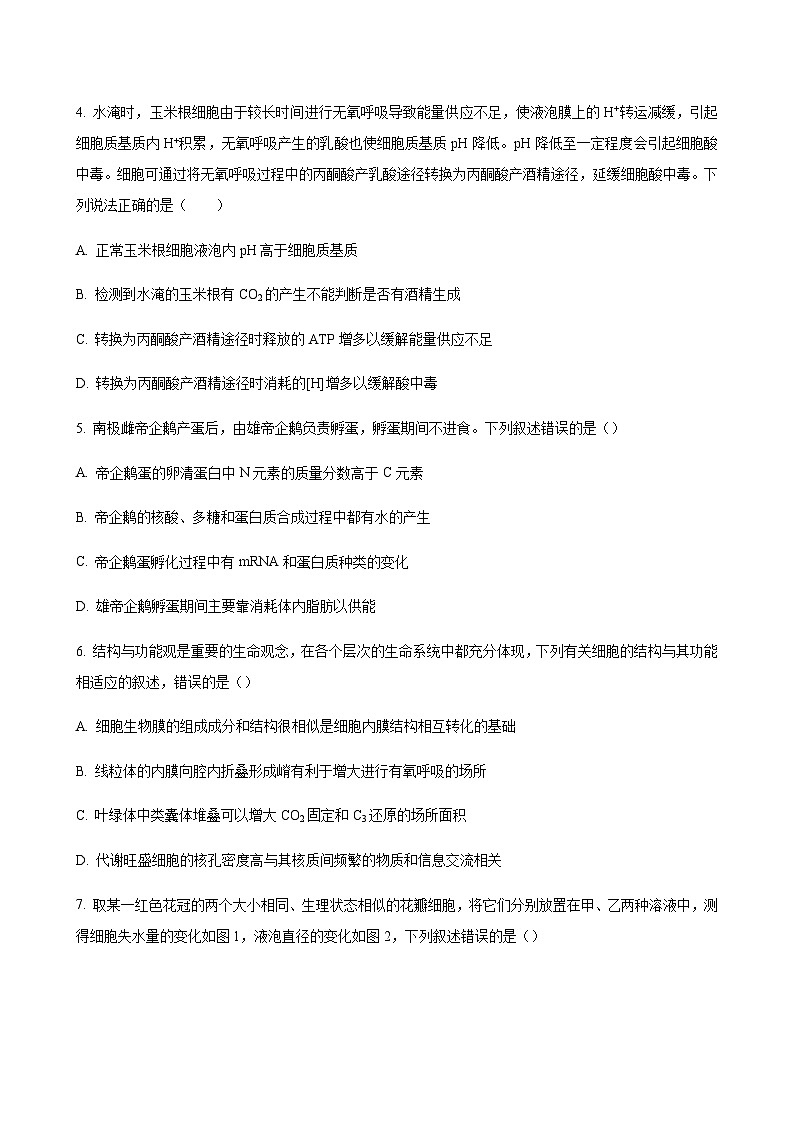 生物试题第2页