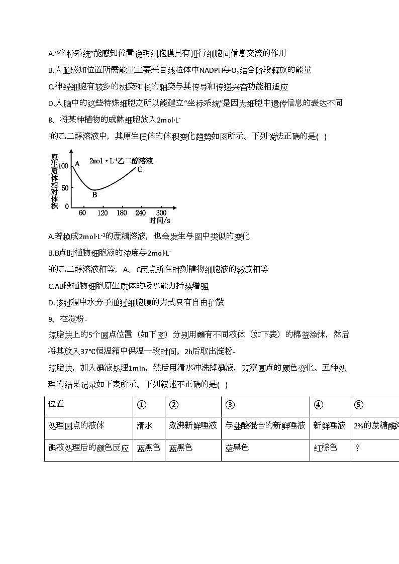 山东省东营市2022-2023学年高一上学期期末生物试题(含答案)03