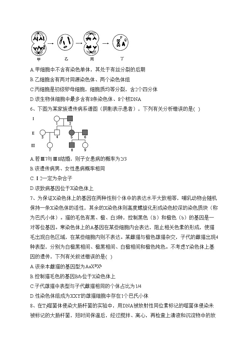 宜丰中学2023-2024学年高二上学期12月月考（创新部）生物试卷(含答案)第2页
