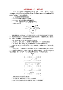 统考版2024届高考生物二轮专项分层特训卷第一部分专题强化演练十九基因工程（附解析）