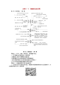 新教材2024高考生物二轮专题复习第二部分必修Ⅰ3细胞的生命历程知识网络+易错易混（附解析）