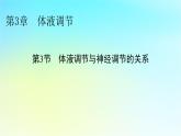 新教材2024版高中生物第3章体液调节第3节体液调节与神经调节的关系课件新人教版选择性必修1