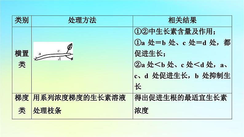 新教材2024版高中生物第5章植物生命活动的调节章末总结课件新人教版选择性必修108