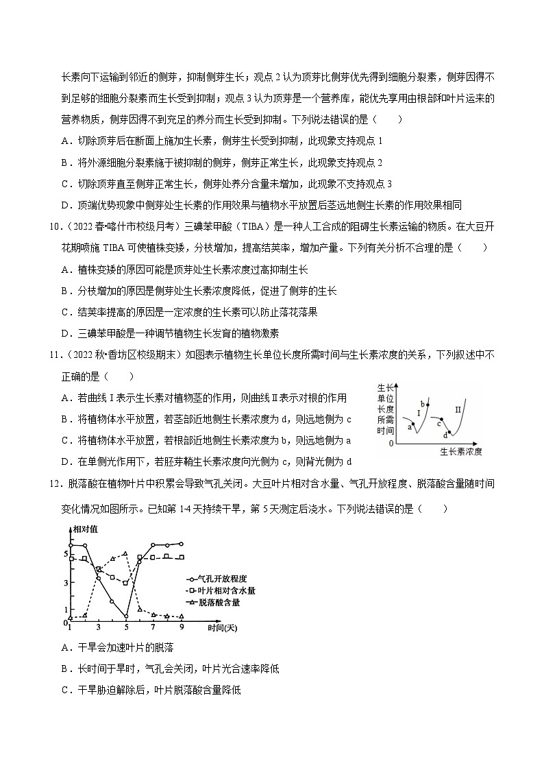 第5章 章末检测-2023-2024学年高二生物同步讲练测（人教版选择性必修1）03
