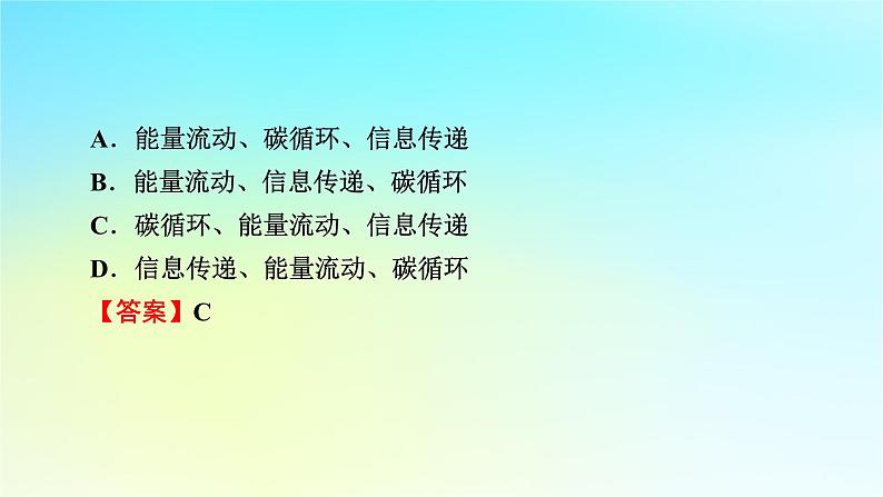 新教材2024版高中生物第3章生态系统及其稳定性章末总结课件新人教版选择性必修208