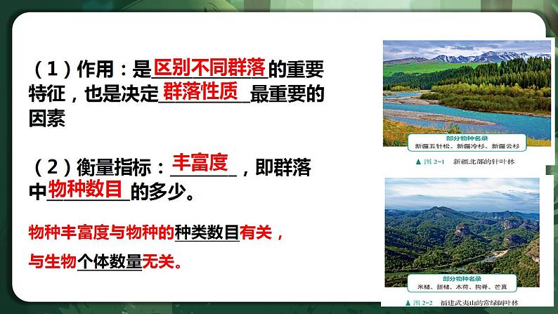 【名师特供】2.1《群落的结构》 课件+练习（原卷+解析卷）07