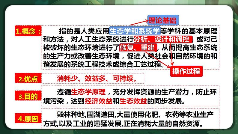 【名师特供】4.3.1《节生态工程的基本原理（第1课时）》 课件+练习（原卷+解析卷）06