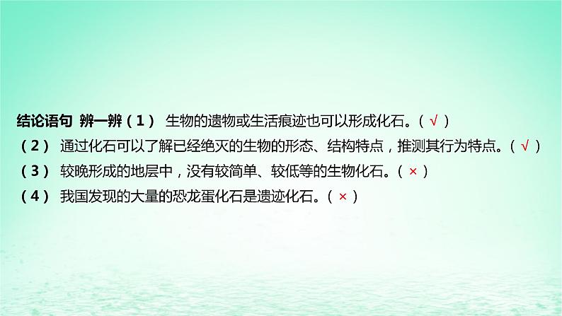 江苏专版2023_2024学年新教材高中生物第6章生物的进化第1节生物有共同祖先的证据课件新人教版必修207