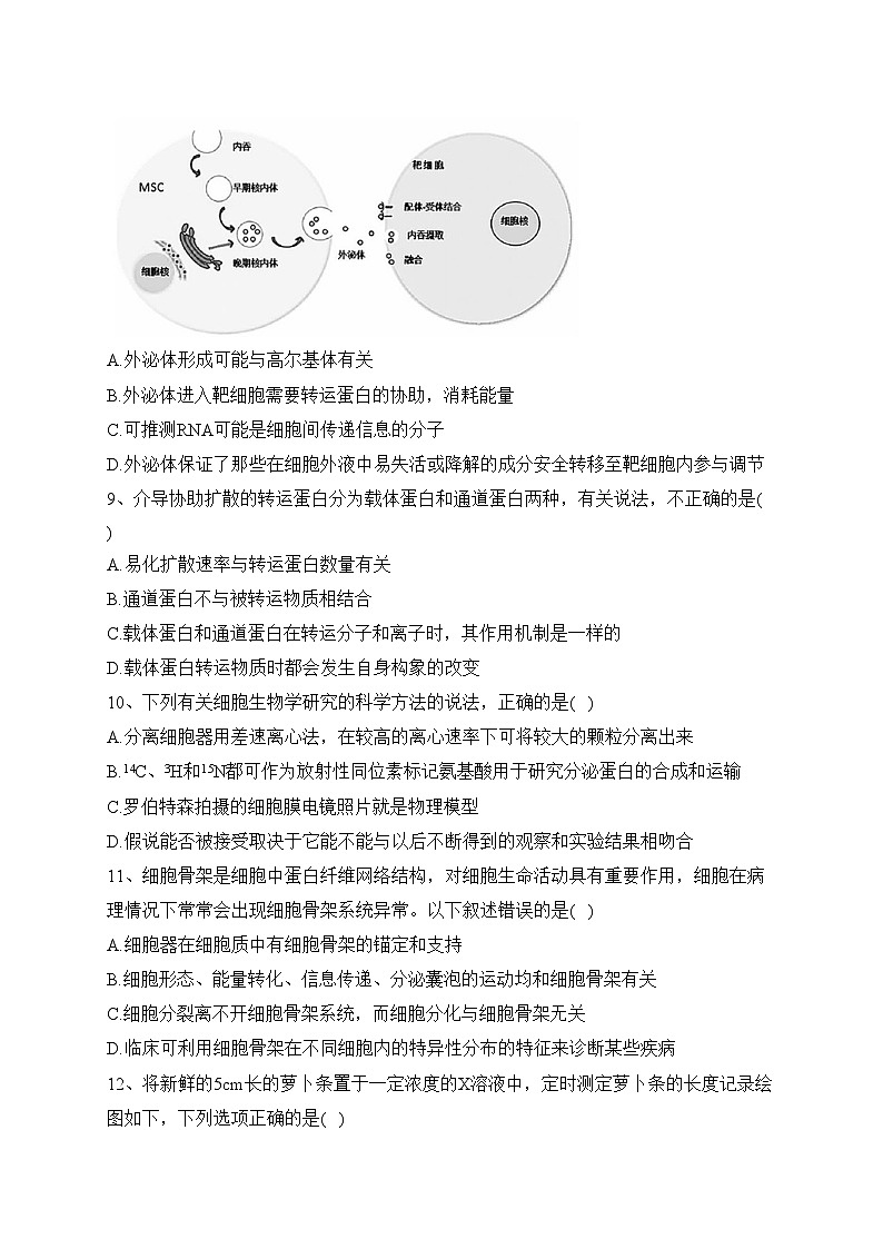 安徽省江南十校2023-2024学年高一上学期分科诊断摸底联考生物试卷(含答案)第3页