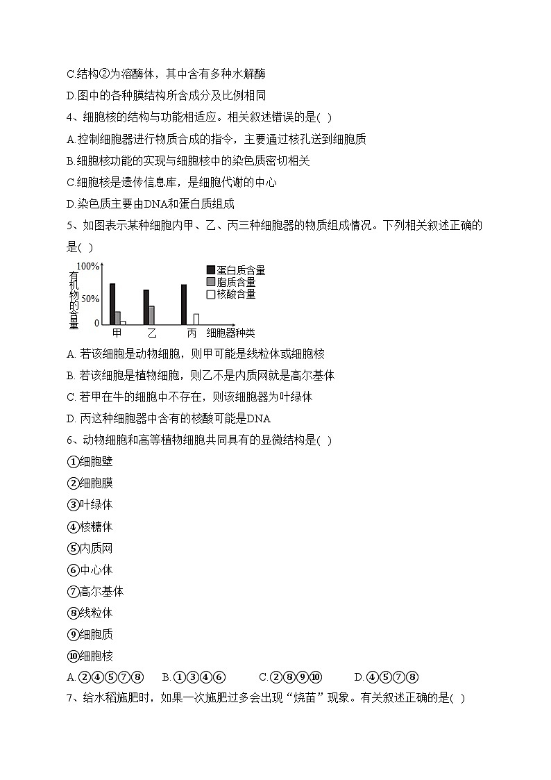 腾冲市第八中学2022-2023学年高一下学期第二次月考生物试卷(含答案)第2页