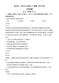 四川省宜宾市叙州区一中2023-2024学年高二12月月考生物试题（Word版附解析）