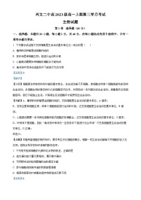 四川省宜宾市兴文县二中2023-2024学年高一12月月考生物试题（Word版附解析）