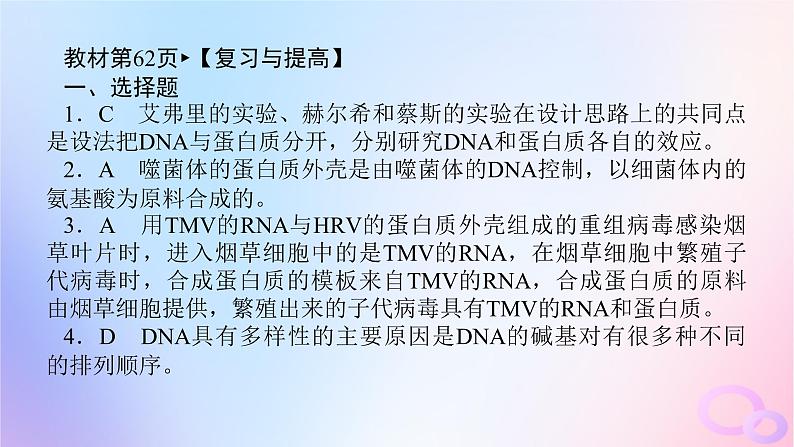 2024版新教材高中生物第3章基因的本质章末排查强化课件新人教版必修2第7页