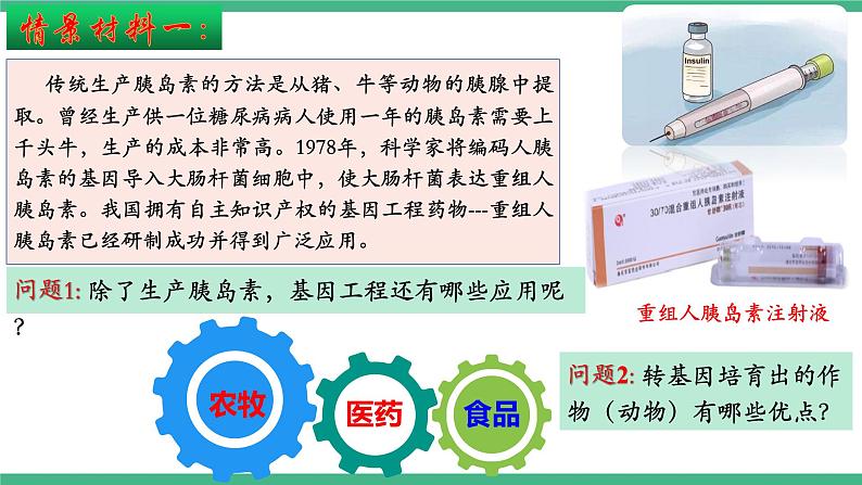 【名师特供】3.3《基因工程的应用》 课件 人教版高中生物选修三04