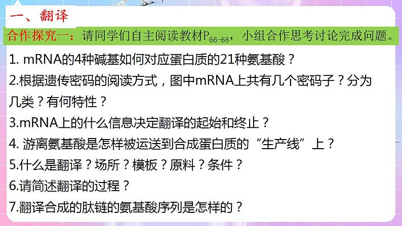 4.1《基因指导蛋白质的合成》（第2课时） 课件 人教版高中生物必修二第6页