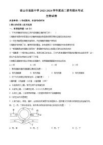 2024省鸡西密山高级中学高二上学期期末联考试题生物含解析