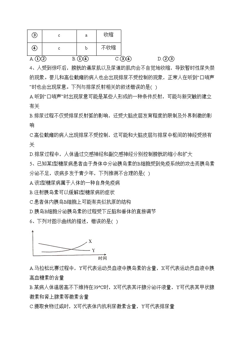 河北省邯郸市2022-2023学年高二上学期期末考试生物试卷(含答案)02