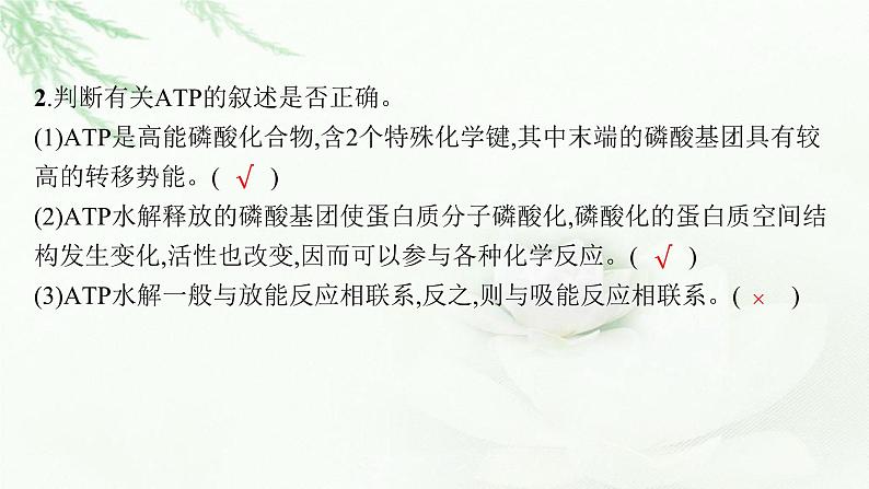 高考生物二轮复习专题2细胞的代谢课件08