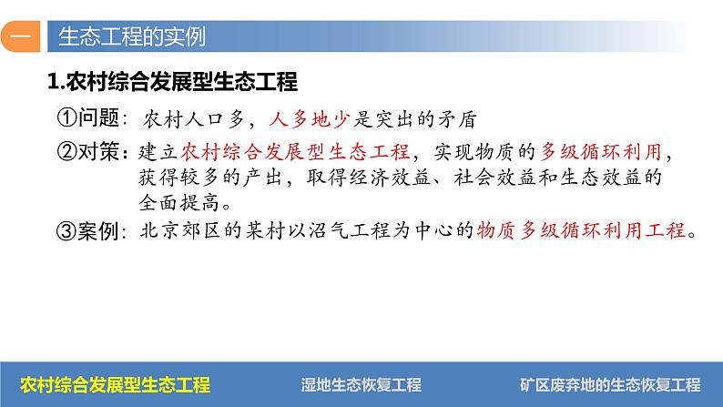 4.3+生态工程（第二课时）-高二生物同步精品课件（人教版选择性必修第二册）07