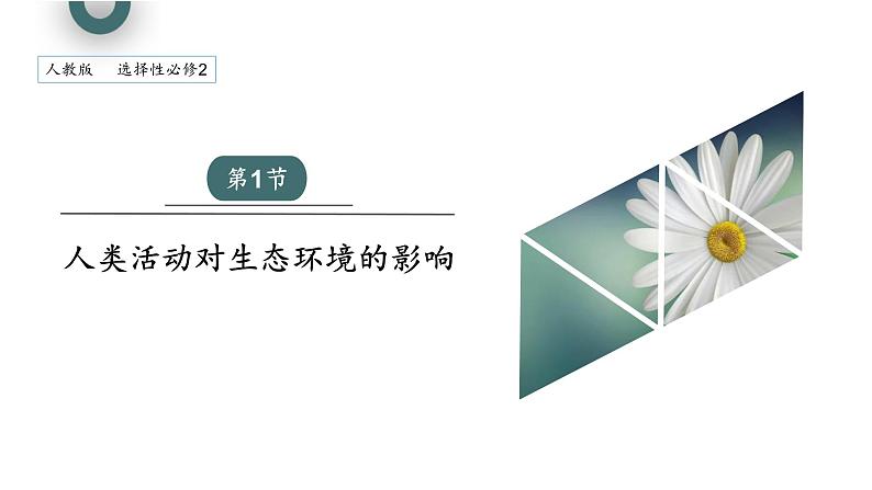 4.1 人类活动对生态环境的影响   课件 2023-2024学年高二生物人教版（2019）选择性必修201