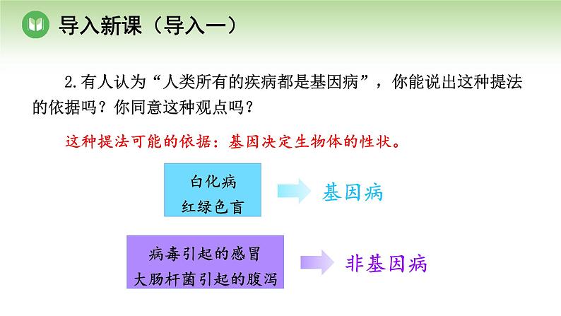 人教版高中生物必修第二册 遗传与进化  第5章 第3节 人类遗传病（课件）03