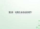 统考版2024高考生物二轮专题复习专题五生命系统的稳态及调节第2讲动物生命活动的调节课件