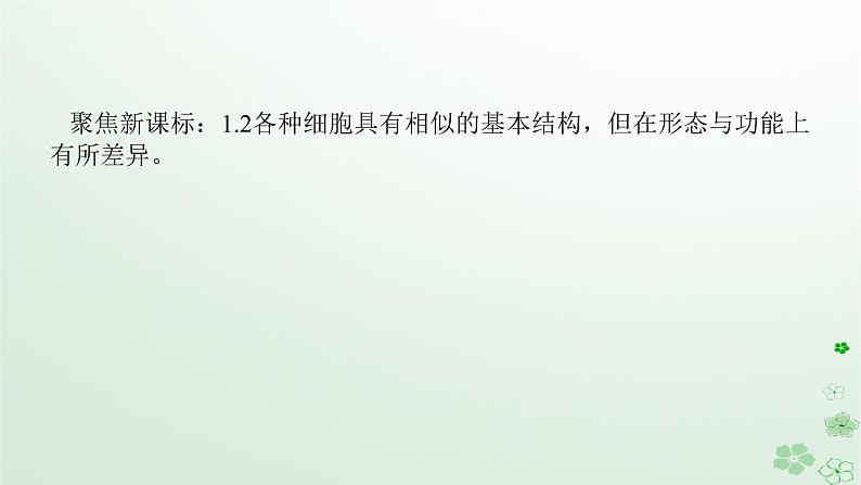 统考版2024高考生物二轮专题复习专题一生命系统的物质基础和结构基础第2讲生命系统的结构基次件课件PPT第4页