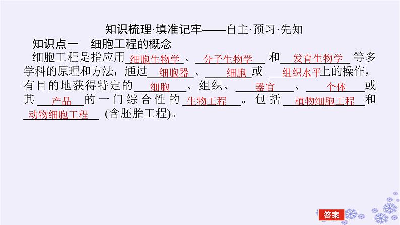 新教材2023版高中生物第2章细胞工程第1节植物细胞工程第1课时植物细胞工程的基本技术课件新人教版选择性必修304