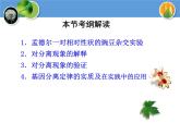 人教版高中生物必修二1.1孟德尔的豌豆杂交实验(一)教学课件