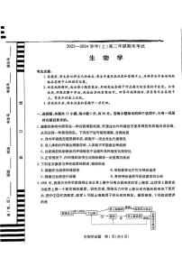 河南省濮阳市2023-2024学年高二上学期期末考试生物试题