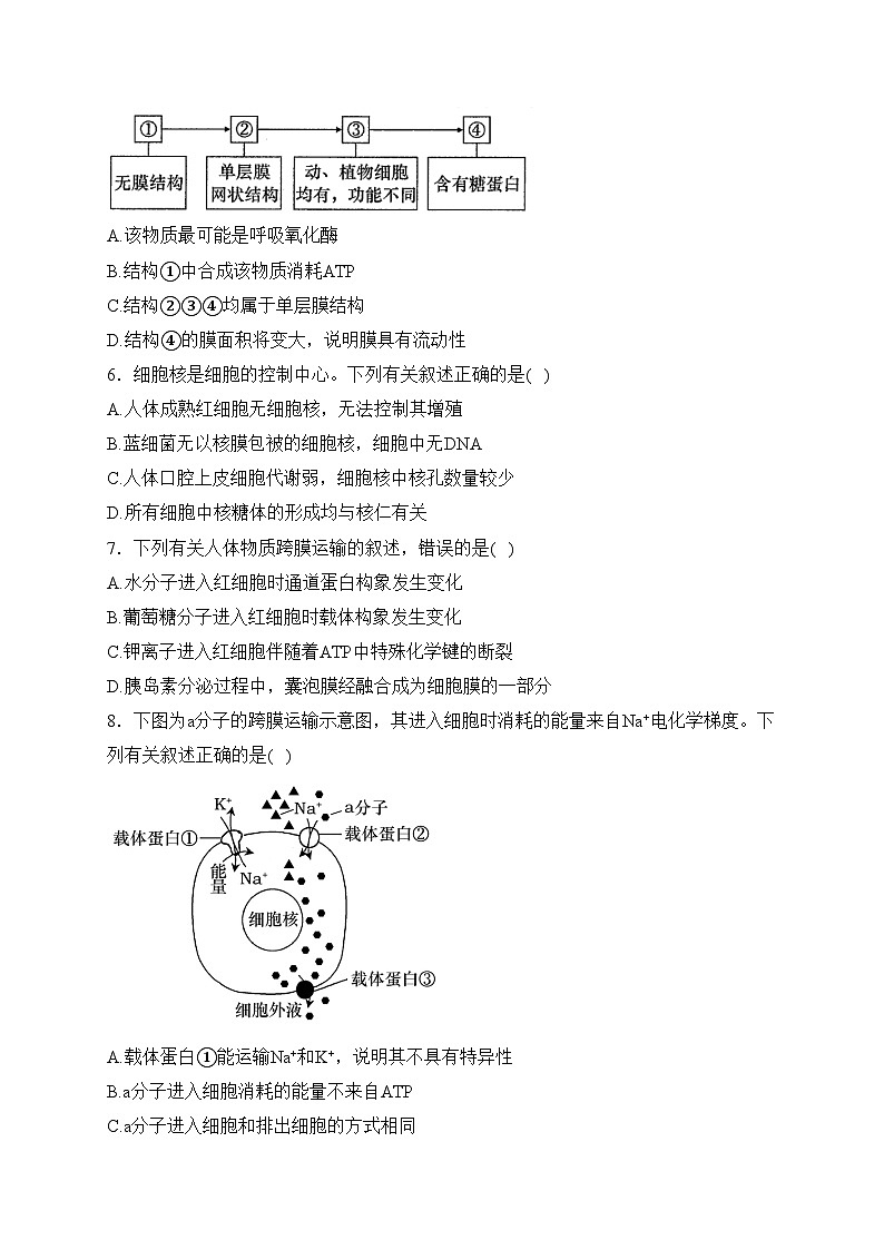 曲靖市民族中学2022-2023学年高一下学期期中考试生物试卷(含答案)02