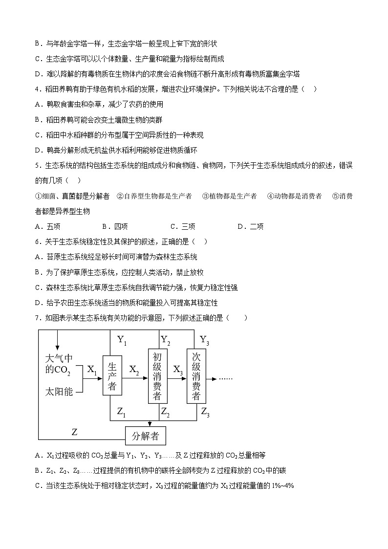期中冲刺卷02-2023-2024学年高二生物下册期中期末专题高分突破02