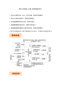 押江苏卷第14题 植物激素调节-备战高考生物临考题号押题（江苏卷）