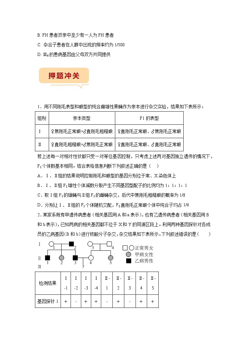 押江苏卷第16题 遗传与进化模块-备战高考生物临考题号押题（江苏卷）03