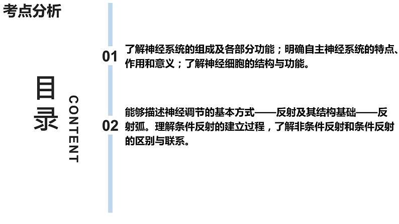 新教材备战高考生物一轮复习全考点精讲课堂  第23讲 神经系统的结构与神经调节的基本方式（课件）第4页