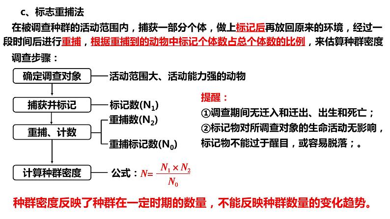 新教材备战高考生物一轮复习全考点精讲课堂  第30讲 种群及其动态（课件）第6页