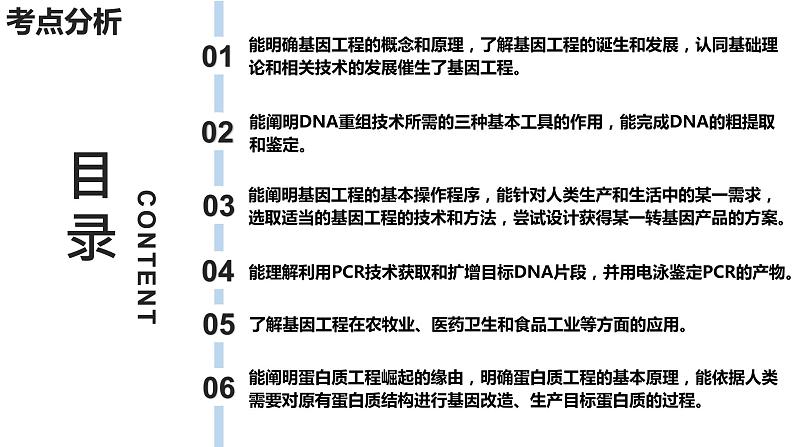 新教材备战高考生物一轮复习全考点精讲课堂  第35讲 基因工程（课件）第4页