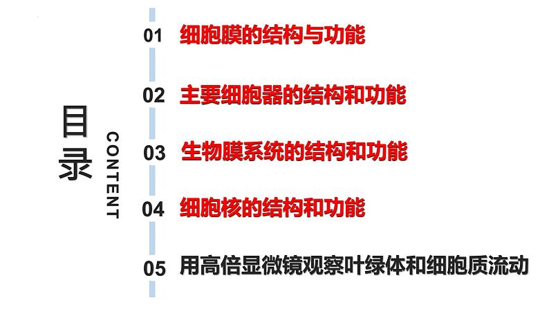 新教材备战高考生物一轮复习全考点精讲课堂  第02讲 细胞的基本结构（课件）第3页