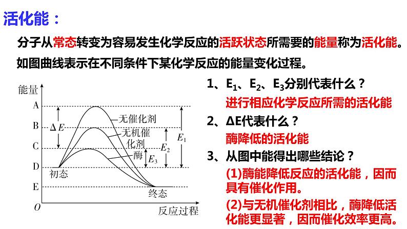 新教材备战高考生物一轮复习全考点精讲课堂  第04讲 细胞的能量供应和利用——酶（课件）第8页