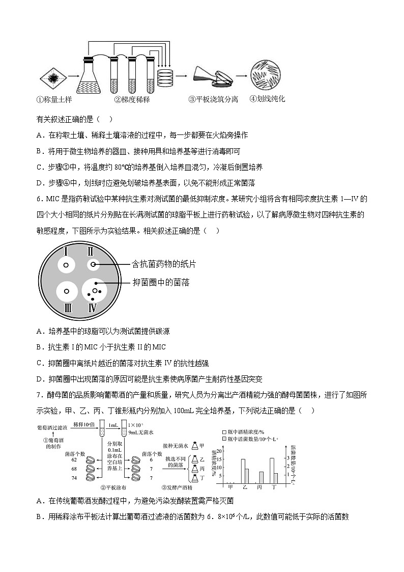 2023-2024学年期末冲刺卷02-高二生物下学期期中期末考点大串讲02