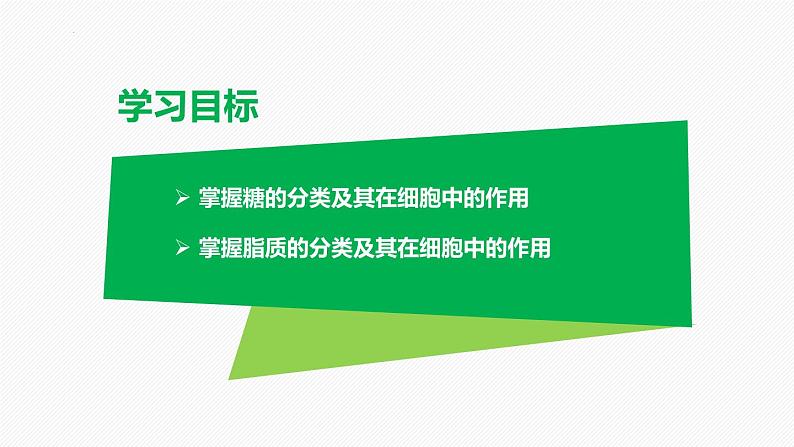 （人教版2019必修1）高一生物同步精品 2.3 细胞中的糖类和脂质（精讲课件+教学设计）02