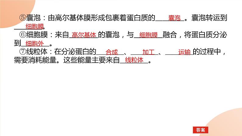 2024学年人教版生物必修一同步课件 3.2.2第5页