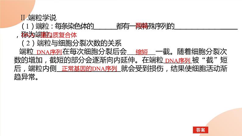 2024学年人教版生物必修一同步课件 6.3第4页